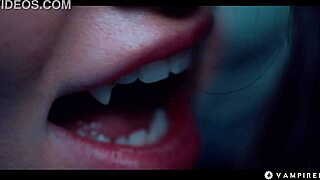 does lesbian vampire blake blossom's fingers make rissa may drip wet?