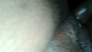 Ex-girlfriend missionary pounding with Caribbean friend—did she miss this cock?