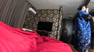 ever wonder how a slutty geisha worships cock slurping cum all over her face and tits