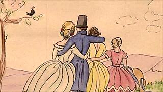 man those vintage erotic drawings with big asses tits hairy retro babes take me back