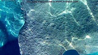 Fish slurps up thick cum loads in sloppy liquid lunch feast