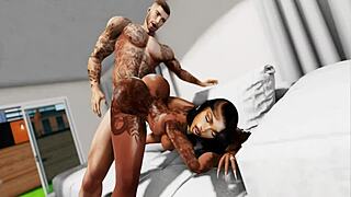 she cheats on her husband again during their game night fuck session