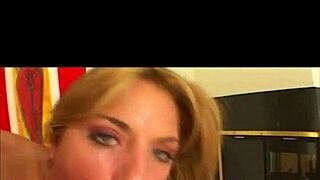 Teagan submits to deepthroat anal and cum in mouth with toys