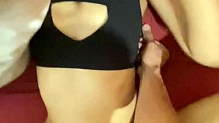 Intriguing Filipina Takes Deep Internal Creampie Finish