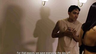 Cuckold wife Kylei Ellish rides driver's cock while hubby watches