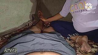 Hot desi brother-in-law sneaks bathroom romp with sexy sister-in-law 🔥🍆