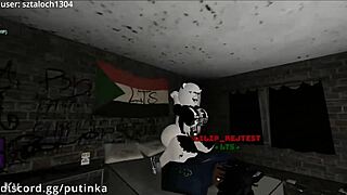 bbc sneaks up on snowbunny in roblox condo for surprise creampie fuck 😈🔥