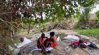 Worship this massive outdoor BBW ass with big tits shaking everywhere