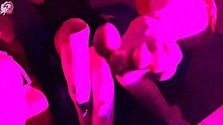 these four little sluts smoke kiss strip and worship each others pretty feet barefoot