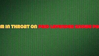 Hey check this pigtail slut gagging on long cock straight down her stomach side pov facefuck