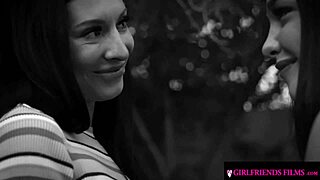 Hot babe cums hard from busty bestie's clit licking! 🔥💦