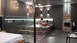 Luxury motel tempts friend's eager asshole