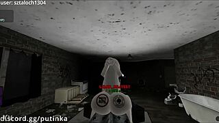 bbc sneaks up on snowbunny in roblox condo for surprise creampie fuck 😈🔥
