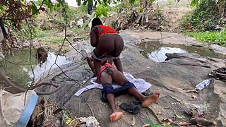 Worship this massive outdoor BBW ass with big tits shaking everywhere