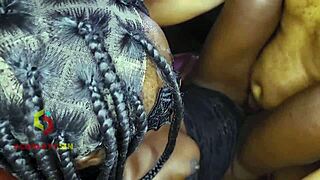 oh daddy i'm your slimy baddie black hotwife welcoming you home with my wet holes...