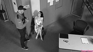 shoplifter shemale caught crossdressing gets punished hard?