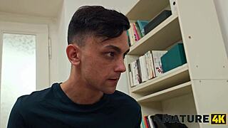 Mature4k Cougar Milfs Cock Until Caught By Bookworm Brunette