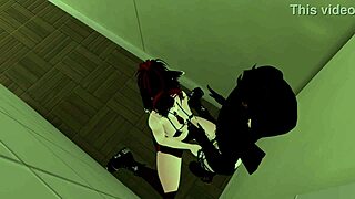 whoa vrchat roleplay gets wild with avatars dancing and chatting 😏🔥