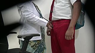 Schoolboy's Dick Check By Woman In Public Hospital Fair?