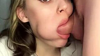 mmm brunette sucks cock then rides cowgirl pov style