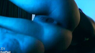 Close-Up Latina Goddess Emilly's Sweet Tasty Feet Licked in Nylon POV