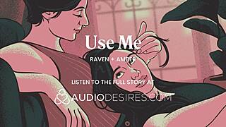 Tying Up Girlfriend Teasing Vibrator Lesbian BDSM Roleplay Orgasm Denial