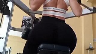 damn that culona fitness rosmery lara ass in leggings got me hard