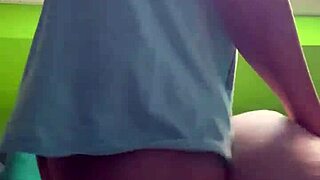 Zoe bends over for deep anal pounding from behind