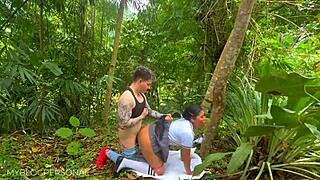 mexican schoolgirl teen sneaks public fuck with stranger post class uniform on