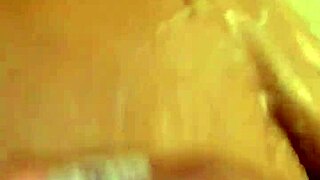 latina rubs big ass while masturbating in bathroom