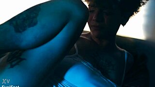 Close-Up Latina Goddess Emilly's Sweet Tasty Feet Licked in Nylon POV