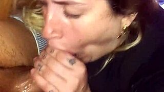 Dream Girl's Sloppy Tongue Wakes Cock Up!