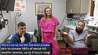 Tyler Lynn's Dental Exam Turns Wild with Fingering and Cum Mouthful!