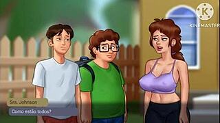 Erick's First Erotic Scenes in Portuguese Summer Time Saga