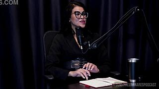 whoa carla santos' hottest podcast moments with bia hot teasing in sheer red lingerie 🔥 part 2