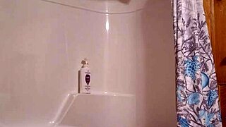 sneaky cam catches me stripping before shower time