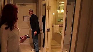 this tranny slut gets her tight asshole stretched wide by a massive cock in rough pov pounding