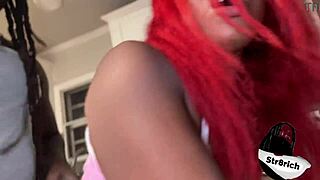 Houston Girl Googles Str8Rich Gets Hard Fucked Doggy by Monster Cock Next?