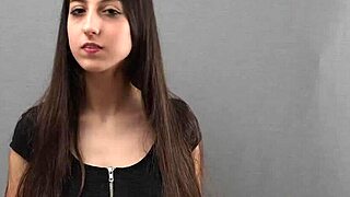 Vanesa merino petite teen eats old cock rough doggystyle in spanish porn casting interview.