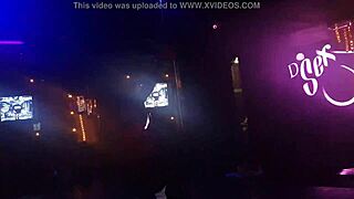 18 year old mexican latina teen table dances on desk