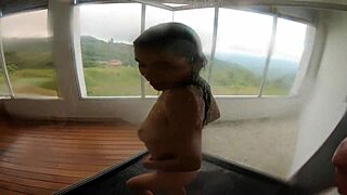 lauren latina risks bareback with medellin stranger for cash