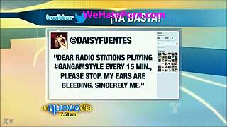 Oops! Alessandra Villegas' Live TV Upskirt Flashes Panties on Air!!