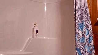 sneaky cam catches me stripping before shower time