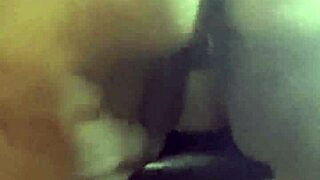 Ava Knightly's plump ebony curves shake huge ass big tits in full lingerie toy solo video