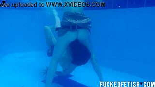 Heart pounding as Yessica Bunny and Helen Star orgasm by the pool