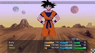 dragon ball quick anal training right after dinner?