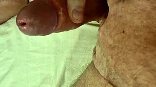 Watch Daddy's Amateur Edge That Massive Cock Till Explosive Cumshot