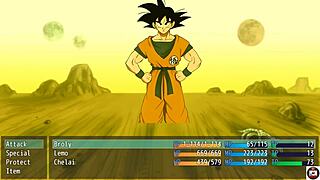 dragon ball quick anal training right after dinner?