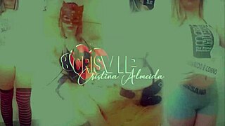 trailer: married sub slut dominated 😈 corno hubby waits outside as she swallows cum feetlick!! 👅💦