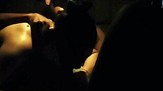 Brazilian big ass latina exhibitionist farts flashing juicy pussy in lingerie while fucking bbc in parked car